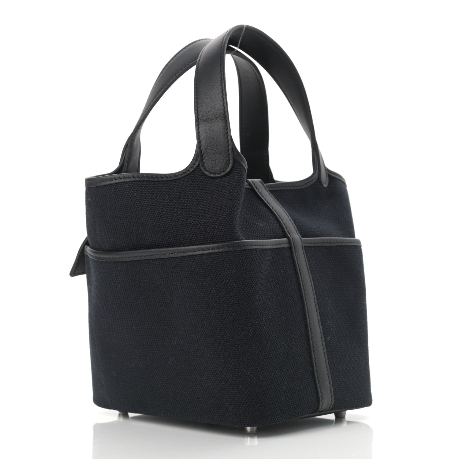 Hermes Toile Goeland Swift Cargo Picotin Lock 18 Black 3 of 13