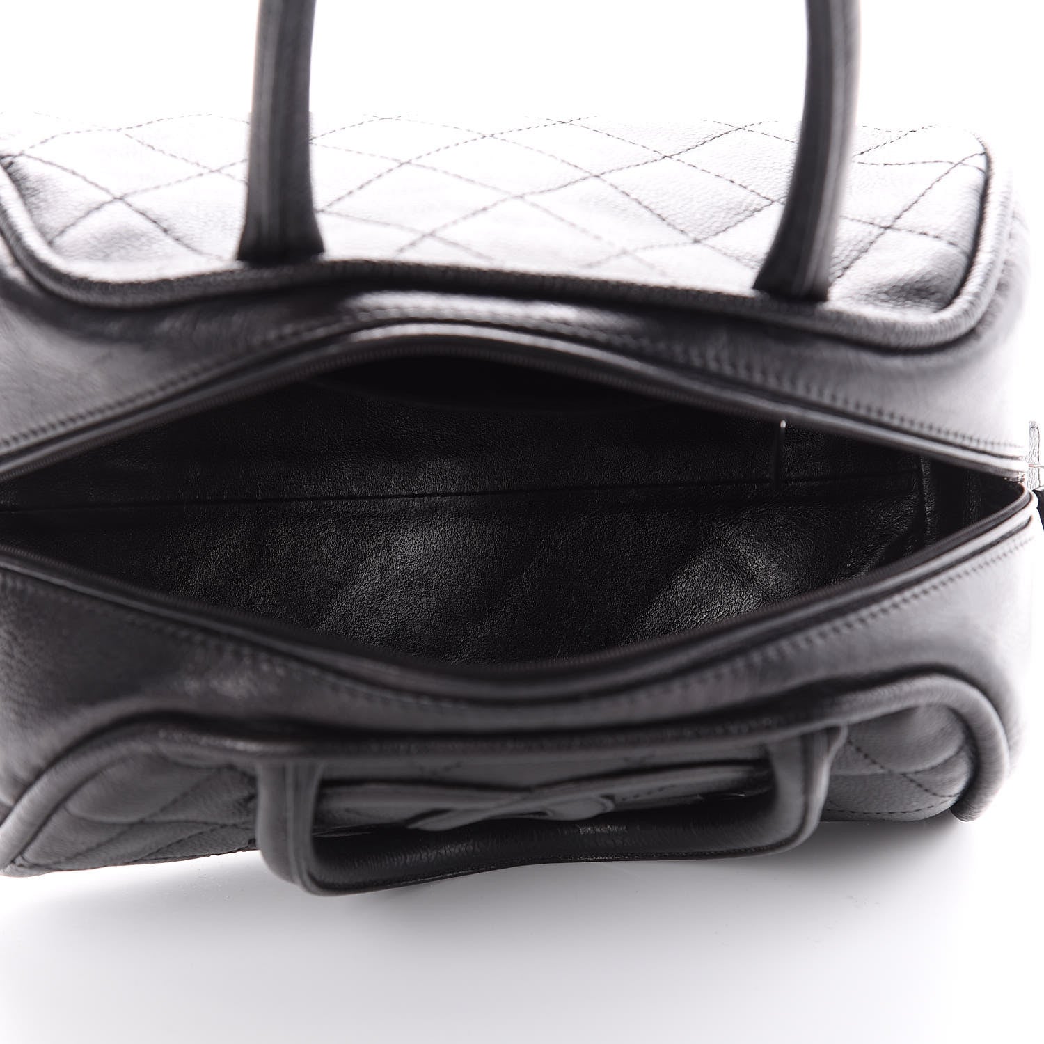 Chanel Caviar Quilted Small Bowler Black 5 of 11