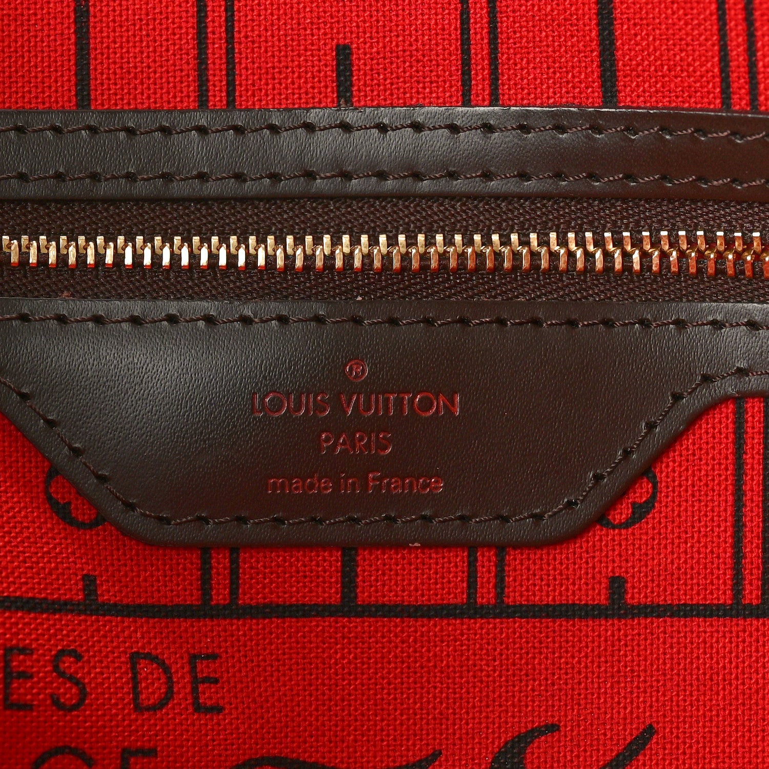 Louis Vuitton Damier Ebene Neverfull PM 6 of 9