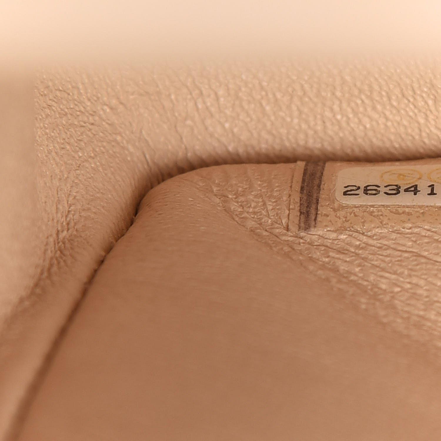 Chanel Caviar Quilted Medium Double Flap Beige 9 of 11