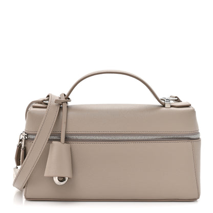 Loro Piana Grained Calfskin L23 Extra Bag Dove 1 of 10