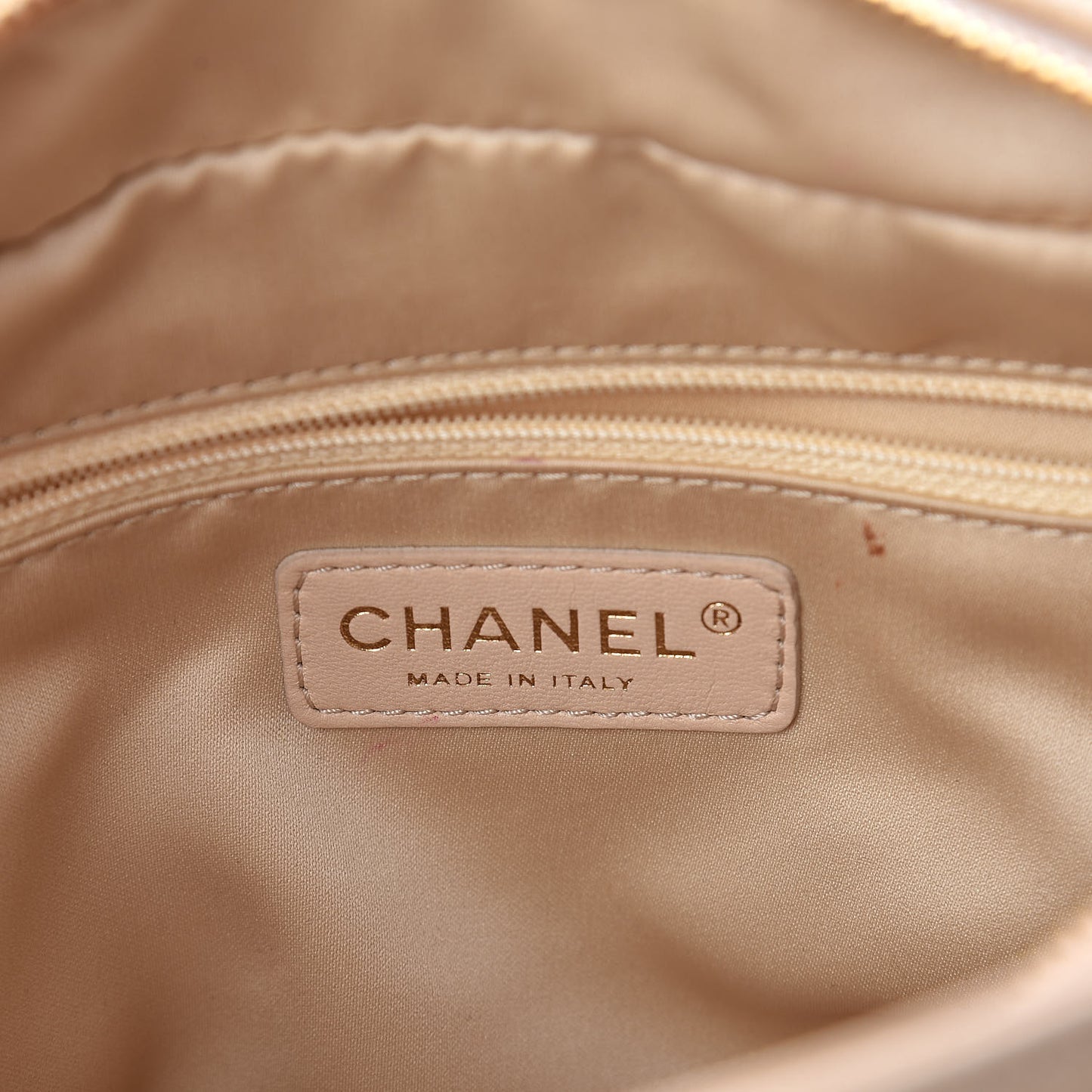 Caviar Quilted Petit Timeless Tote PTT Beige