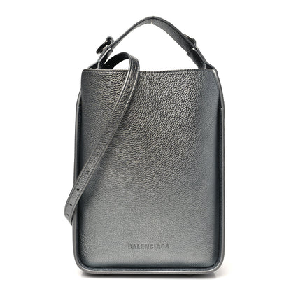 Balenciaga Metallic Calfskin XS Tool 2.0 North-South Tote Silver 1 of 11