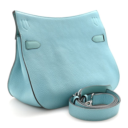 Hermes Swift Taurillon Clemence Jypsiere 28 Bleu Atoll 3 of 9