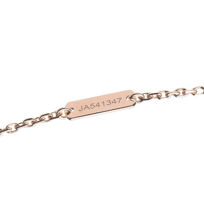Van Cleef & Arpels 18K Rose Gold Vintage Alhambra Pendant Necklace 6 of 8