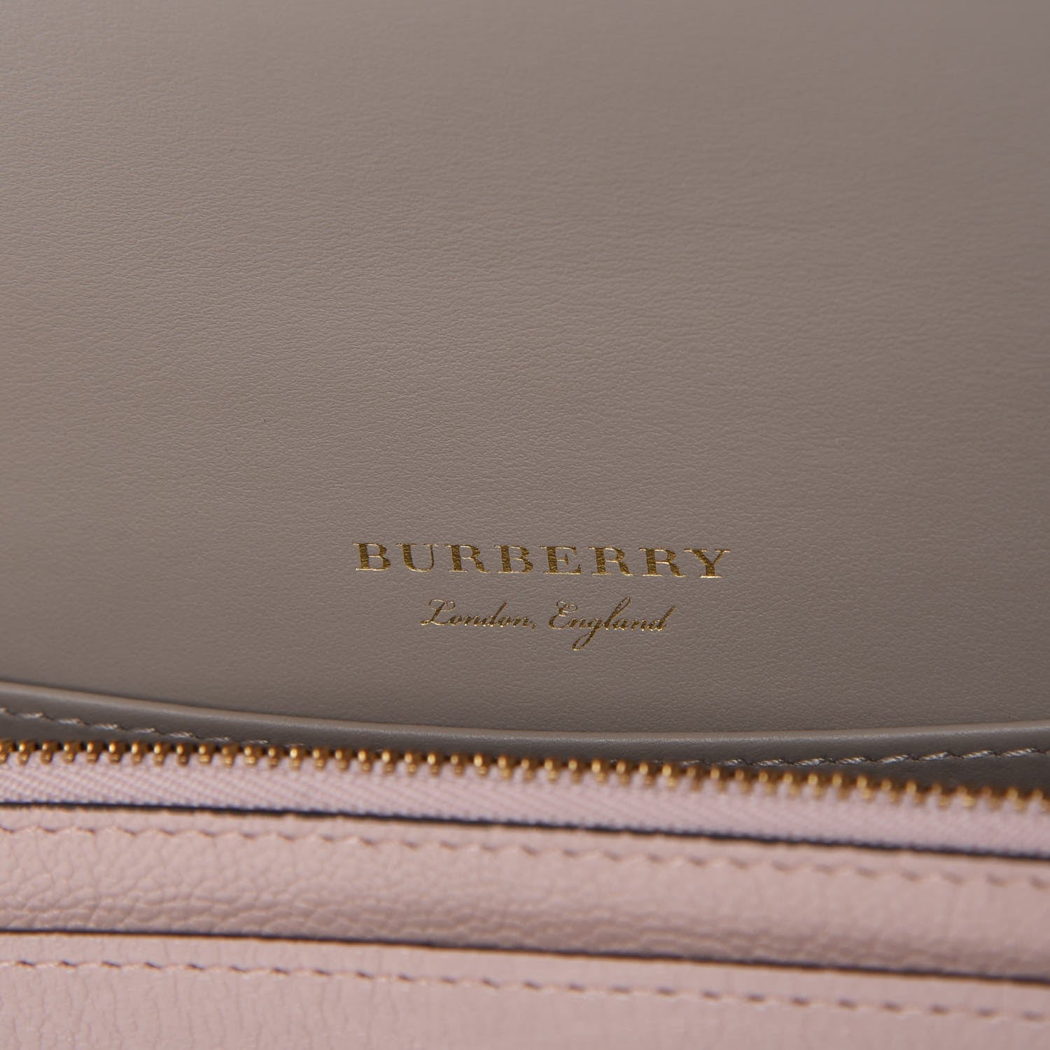Burberry Goatskin Hampshire Crossbody Pale Ash Rose 6 of 6