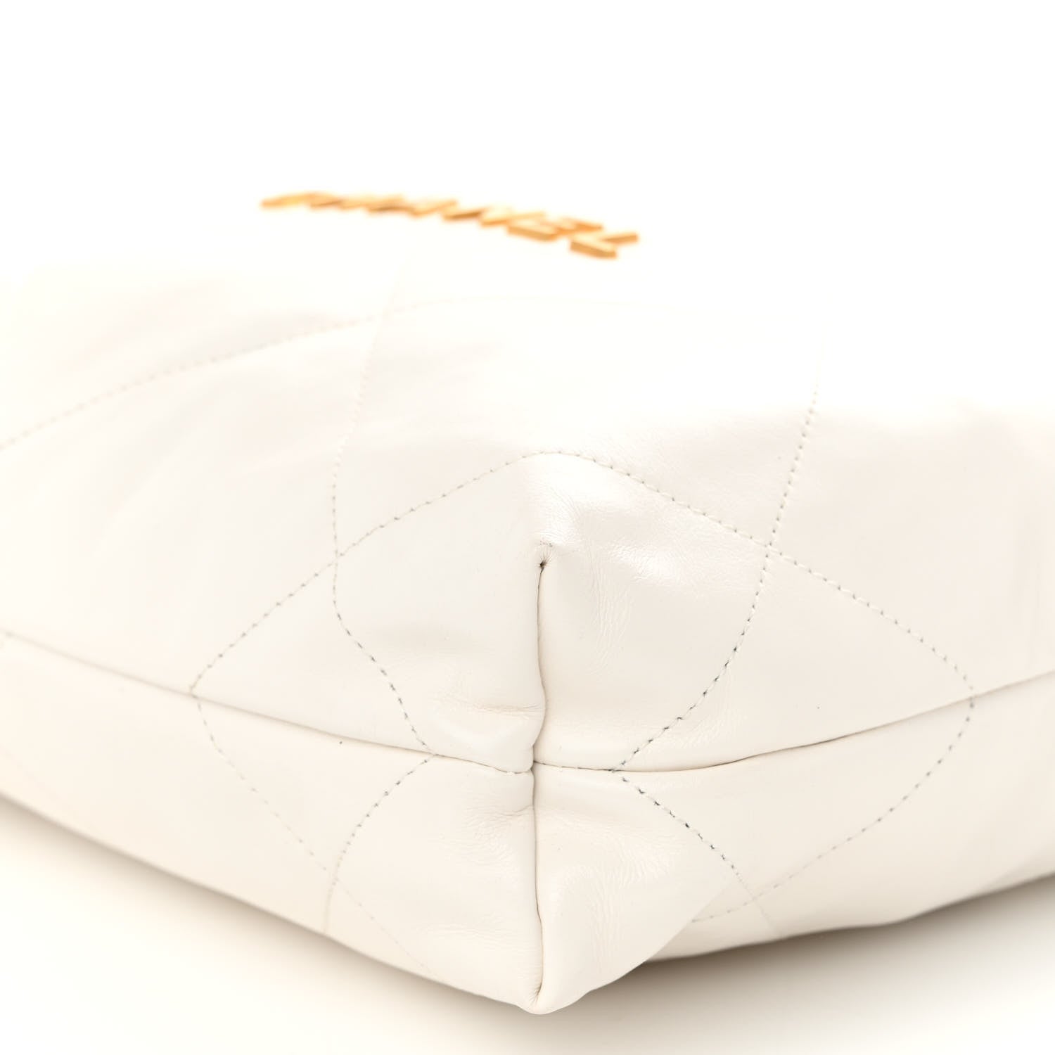 Chanel Shiny Calfskin Quilted Small Chanel 22 White 11 of 11