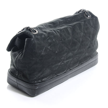 Chanel Iridescent Calfskin VIP Flap Black 3 of 7