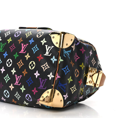 Louis Vuitton Monogram Multicolor Speedy 30 Black 9 of 16