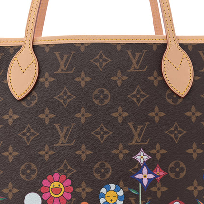 Louis Vuitton LV X TM Monogram Flowers Neverfull MM 8 of 11