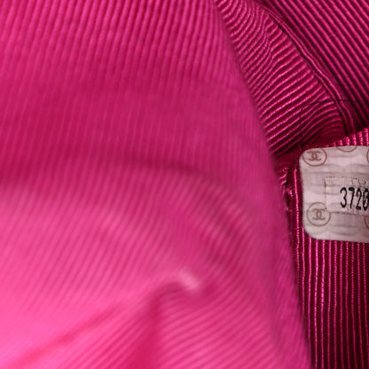 Chanel Wool Quilted Shoulder Bag Pink 11 of 20
