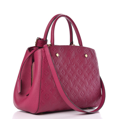 Louis Vuitton Empreinte Montaigne MM Grape 3 of 10