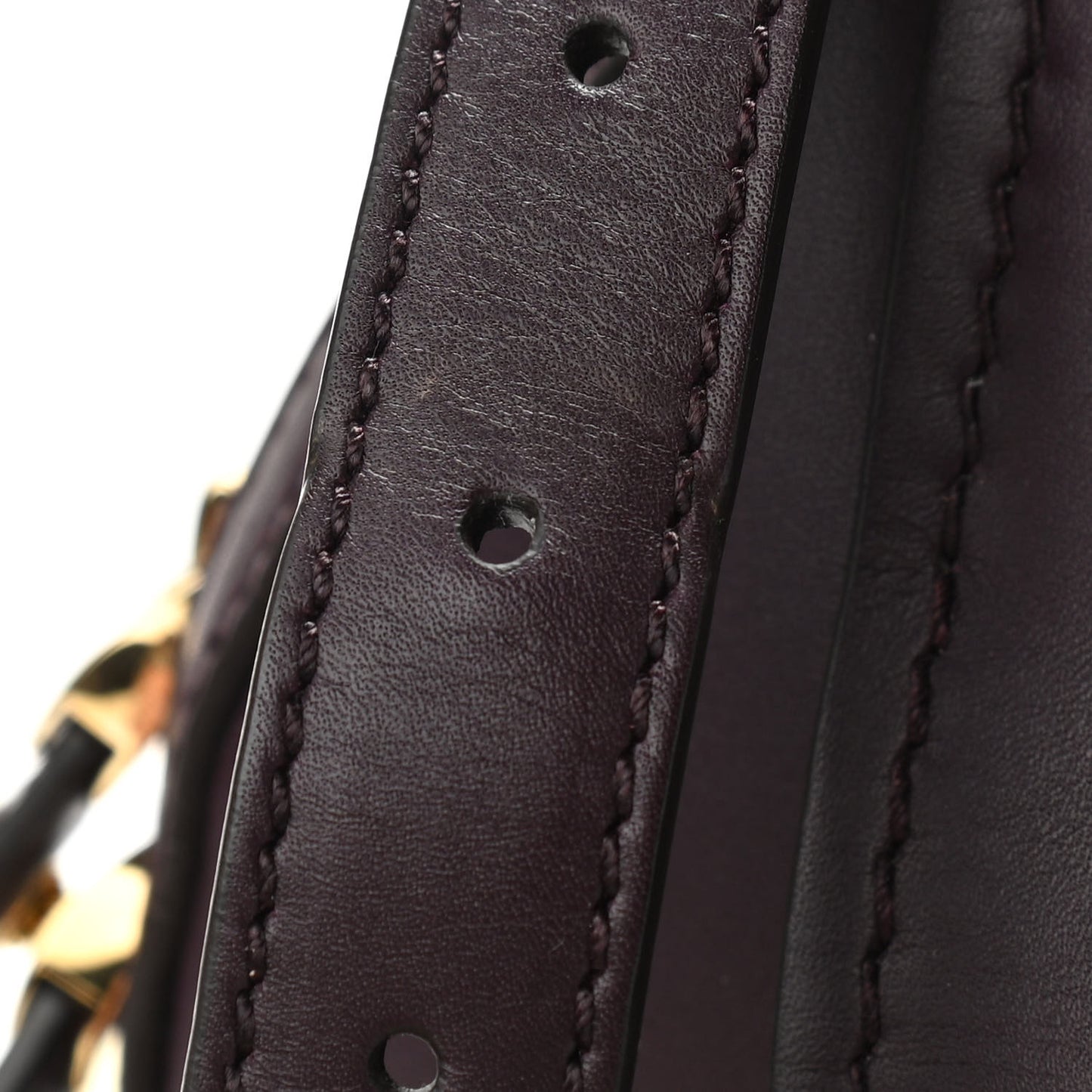 Calfskin Fiamma Bag Plum