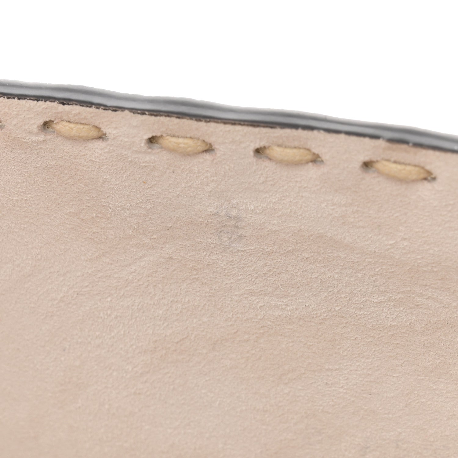 Fendi Embroidered Camelia Baguette Latte 11 of 15