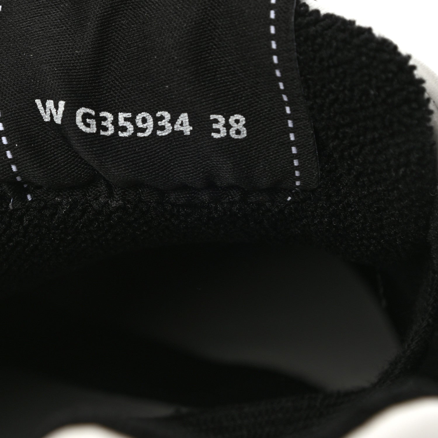 Chanel Calfskin Womens Logo Sneakers 38 Black White 8 of 8