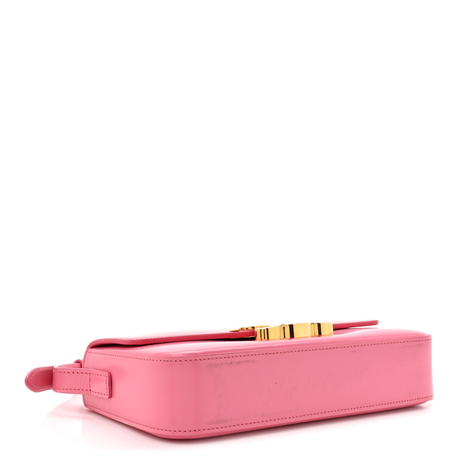 Celine Shiny Calfskin Triomphe Flamingo 4 of 14