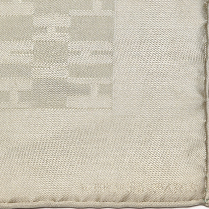 Hermes Silk Faconnee Pocket Square 3 of 4