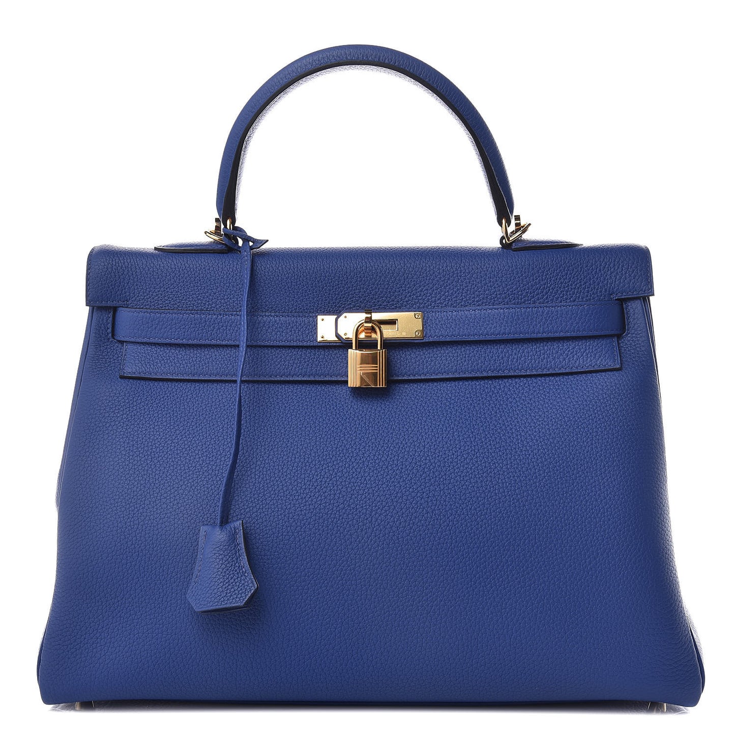 Togo Kelly Retourne 35 Bleu Electrique