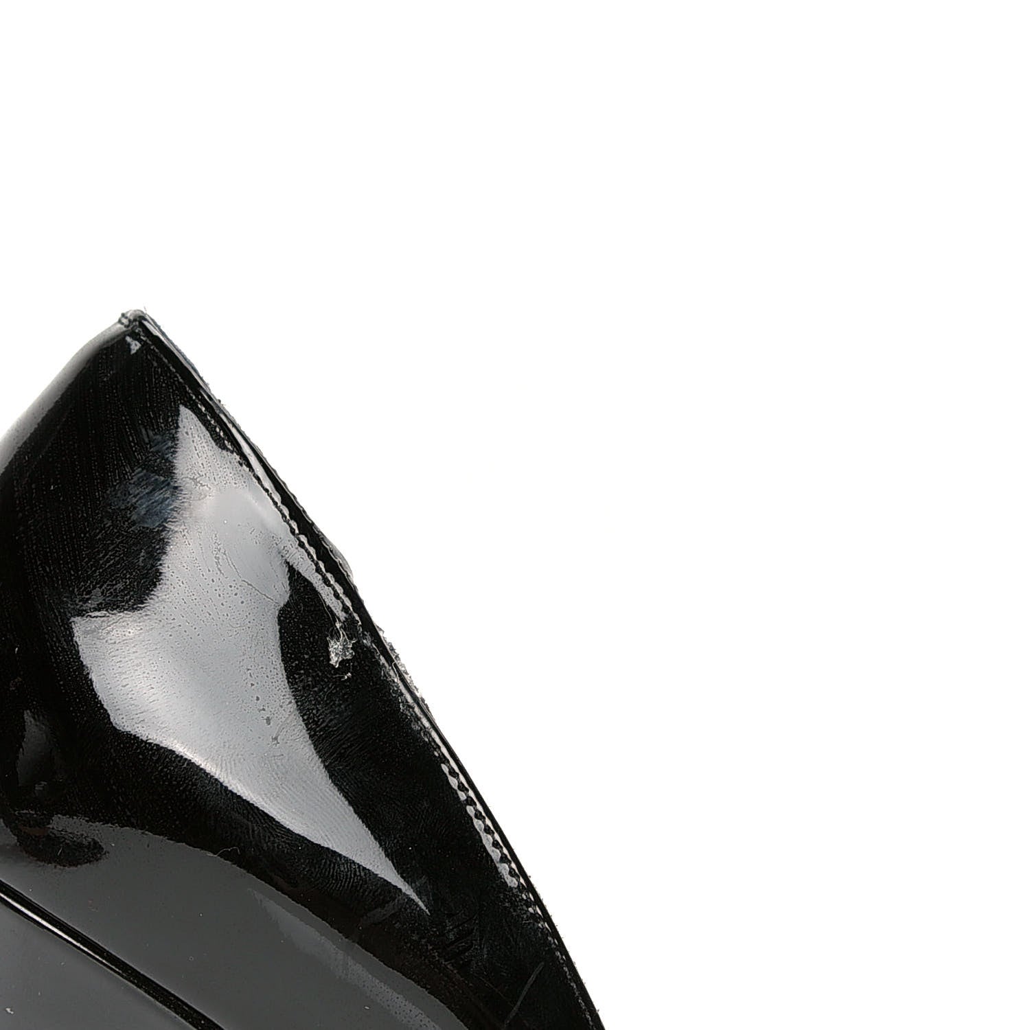 Christian Louboutin Patent Pigalle 120 Pumps 42 Black 7 of 7