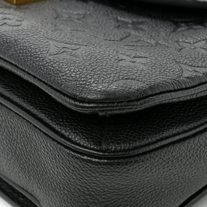 Louis Vuitton LOUIS VUITTON Empreinte Pochette Metis Black 10 of 13