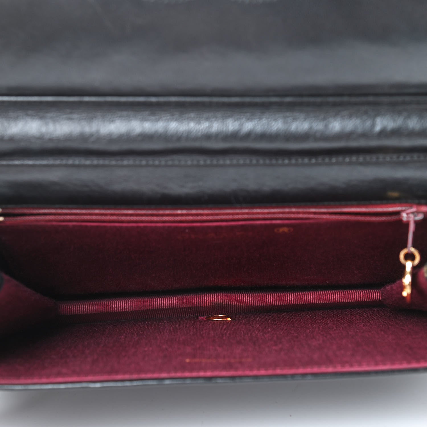 Chanel Lambskin Chevron Quilted Small Single Flap Black 5 of 9