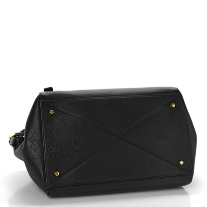 Marc Jacobs Textured Calfskin Small Incognito Satchel Black 3 of 7