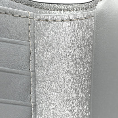 MCM Metallic Visetos Trifold Wallet Silver 11 of 11