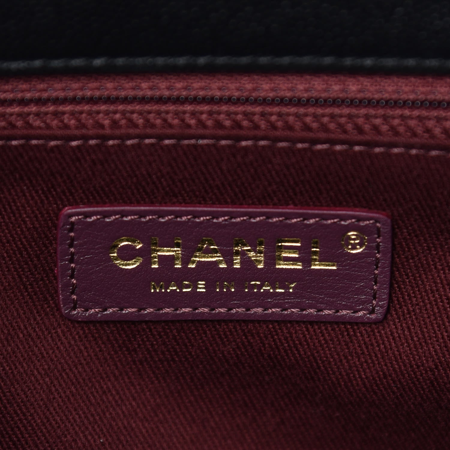 Chanel Caviar Quilted Medium Coco Handle Flap Black 6 of 10