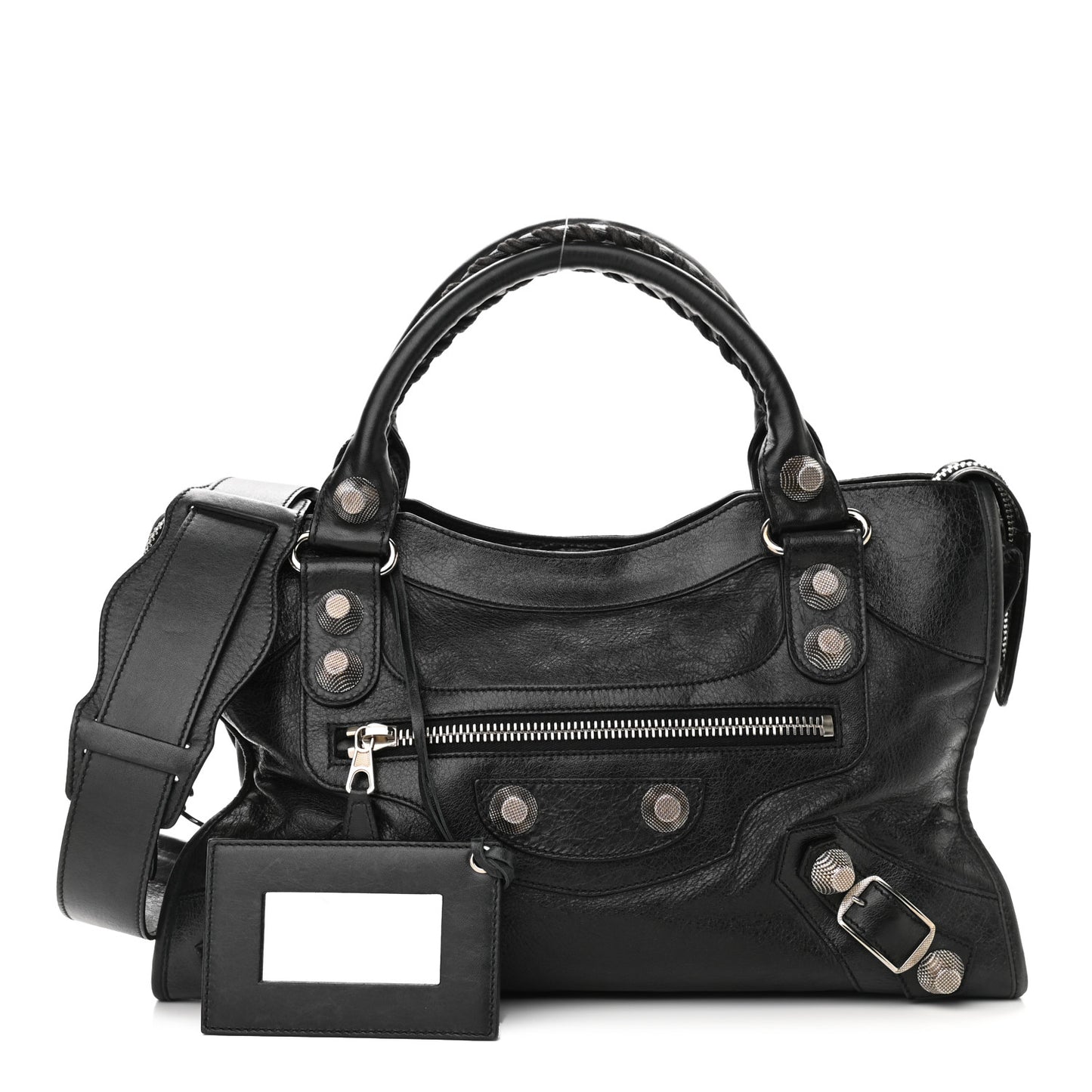 Agneau Giant 21 Silver Hardware City Black
