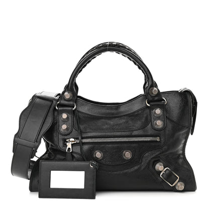 Balenciaga Agneau Giant 21 Silver Hardware City Black 1 of 11