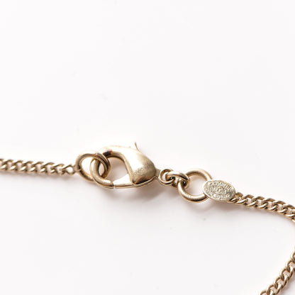 Chanel Crystal CC Bracelet Gold Multicolor 4 of 5