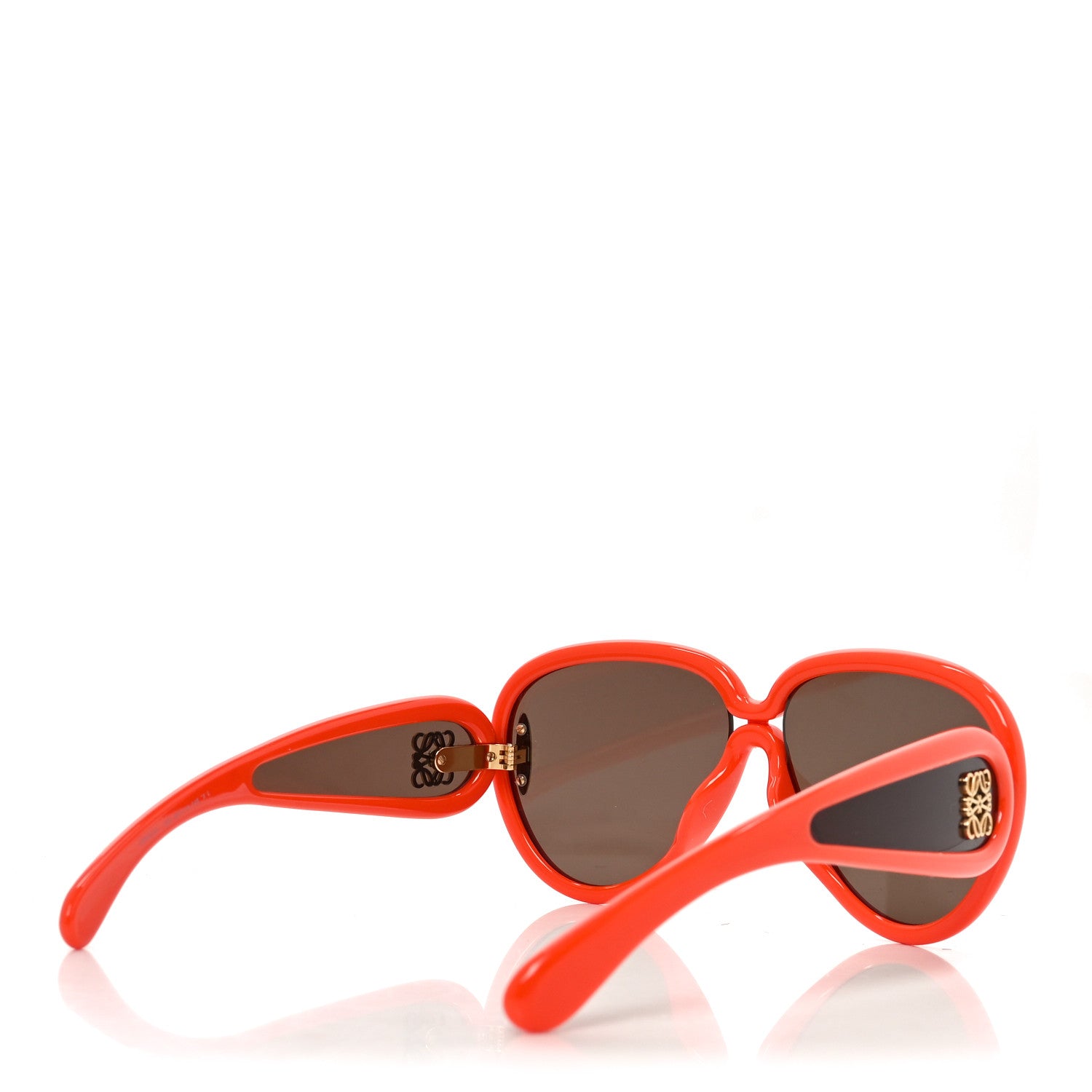 Loewe Acetate Pilot Mask sunglasses LW40132I Red 4 of 7