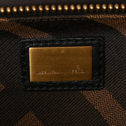 Fendi Calf Hair Leopard Print Zucca Large Peekaboo Iconic Satchel Tobacco 6 of 11