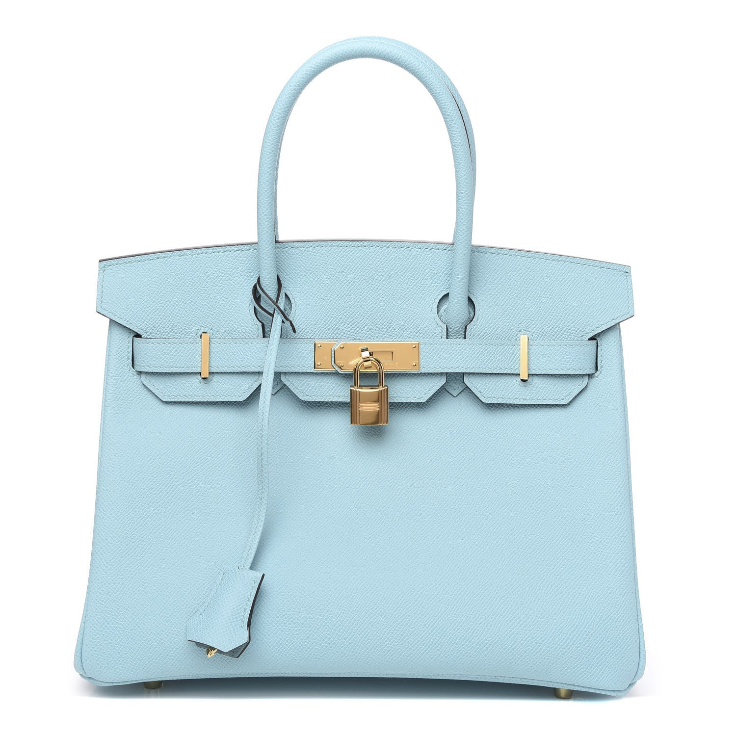 Hermes Epsom Birkin 30 Bleu Atoll 1 of 28