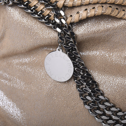 Stella McCartney Shaggy Deer Falabella Fold Over Tote Taupe 10 of 10