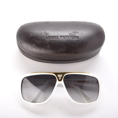 Louis Vuitton Evidence Sunglasses Z0351W White 9 of 9