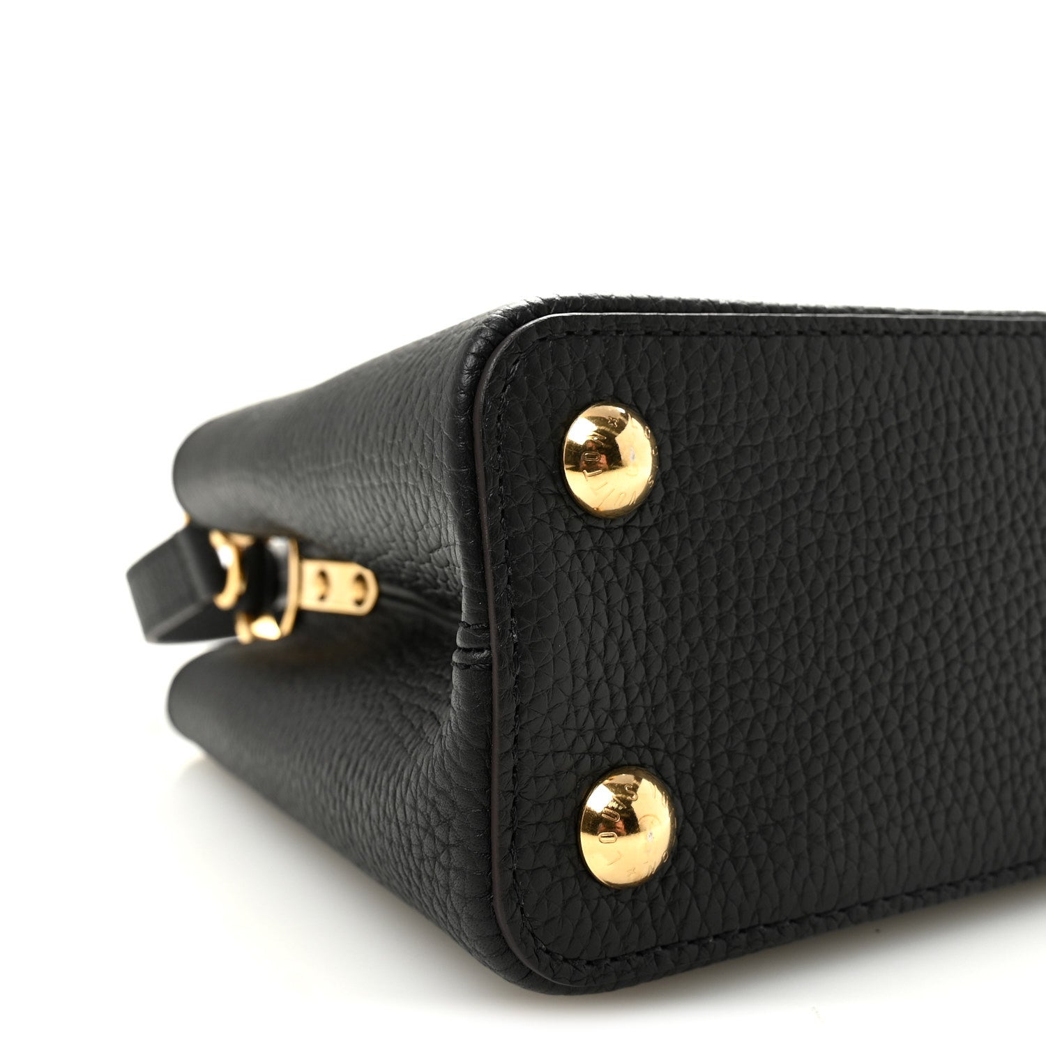 Louis Vuitton Taurillon Capucines BB Black 8 of 9