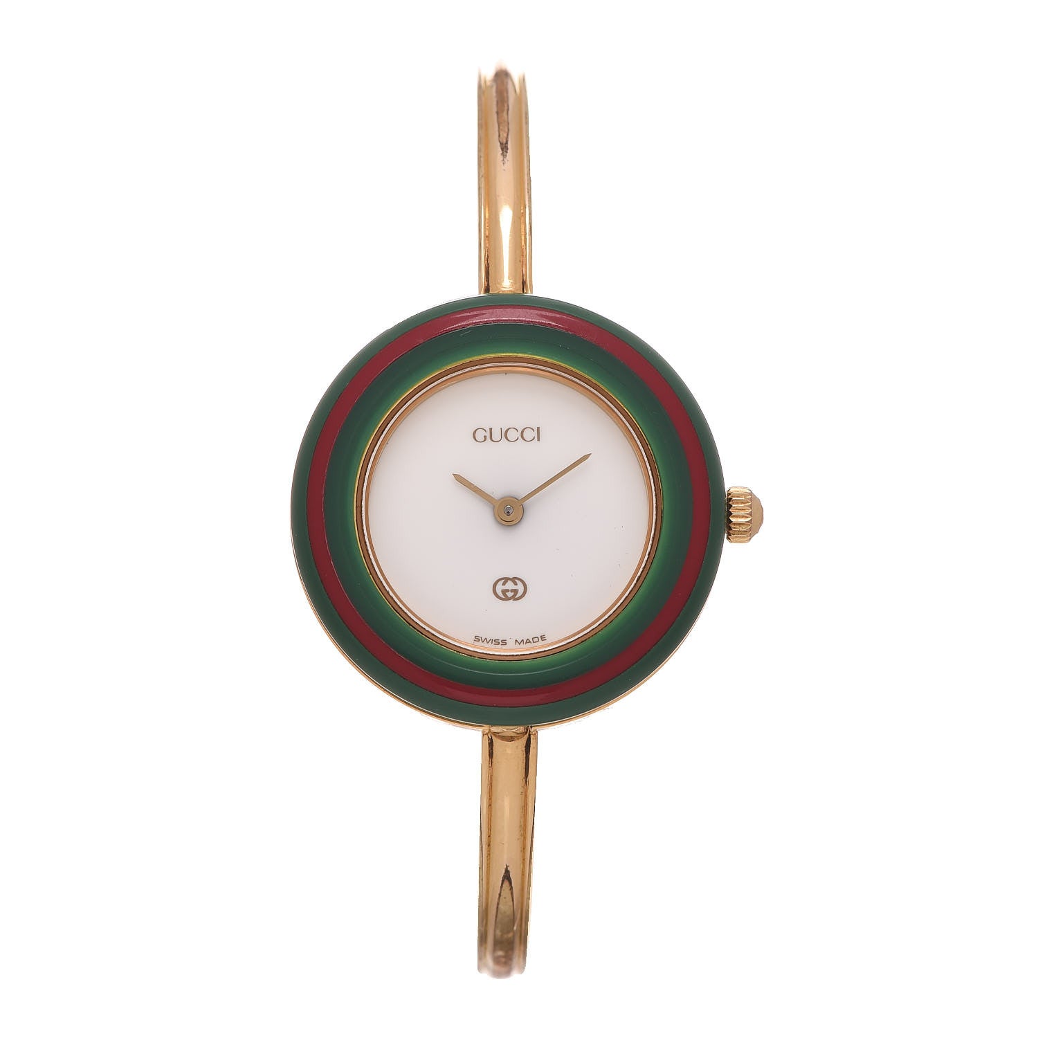 Gucci Stainless Steel 26mm Interchangeable Bezel Quartz Watch 1 of 7