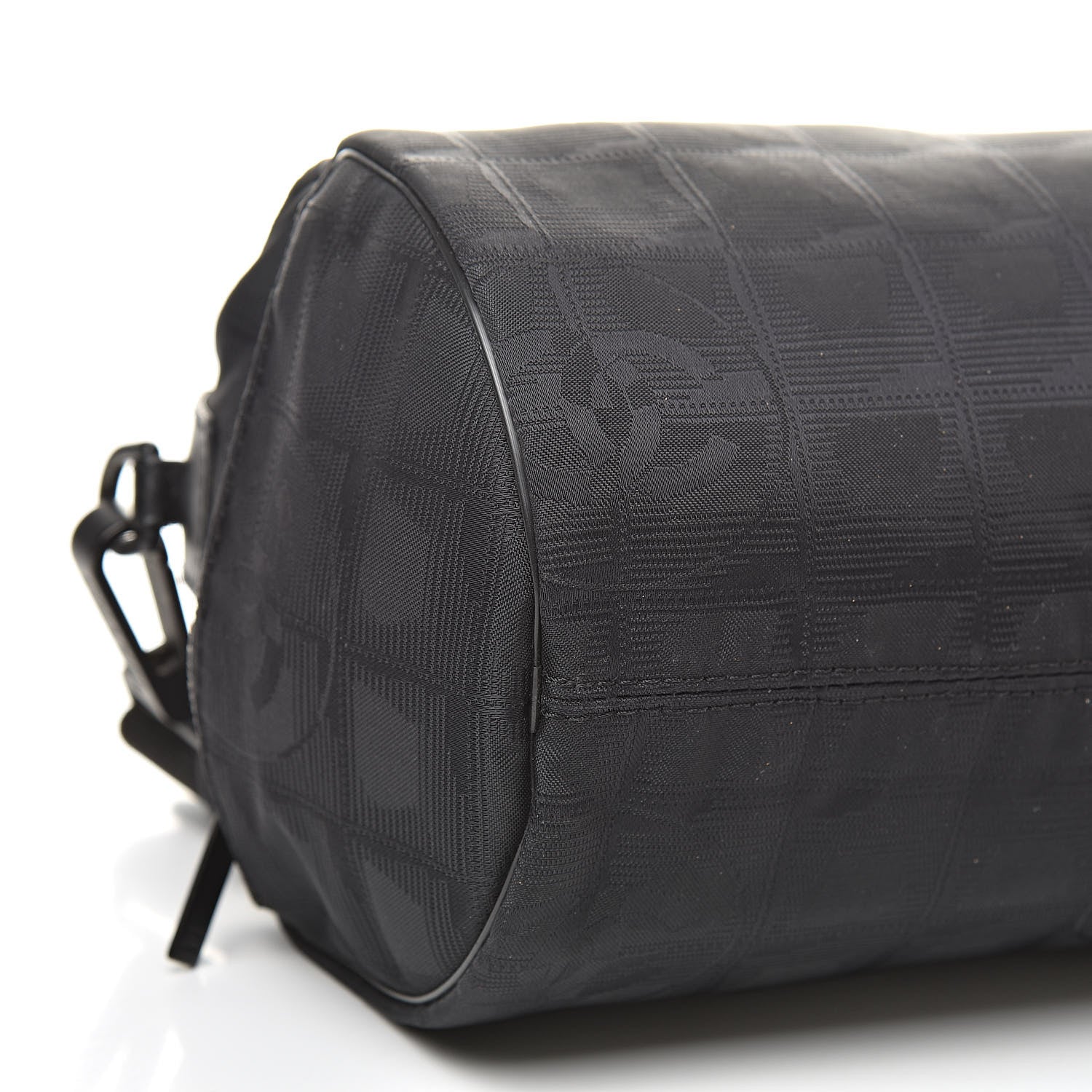 Chanel Nylon Travel Duffle Black 9 of 10