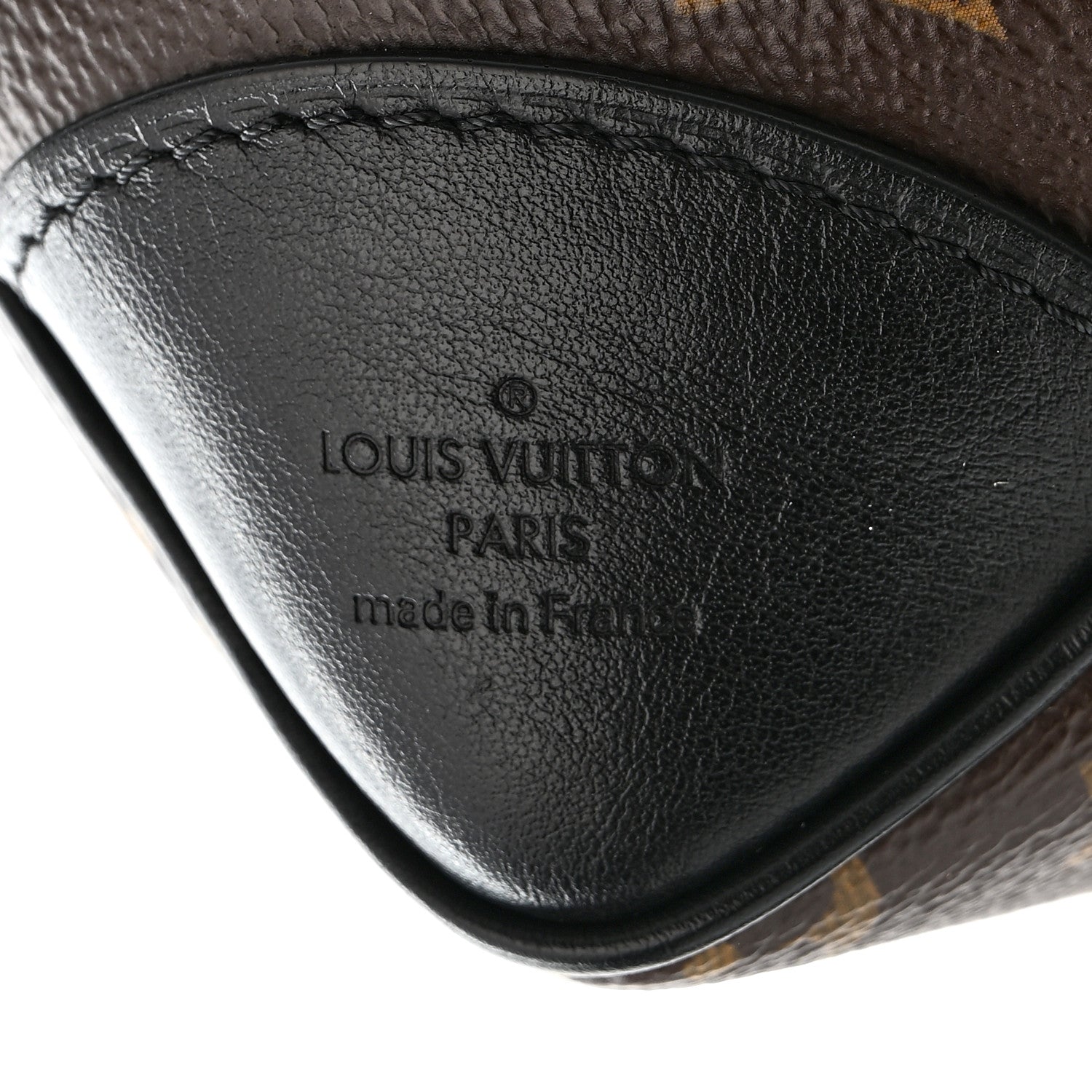 Louis Vuitton Monogram Odeon MM Black 6 of 9