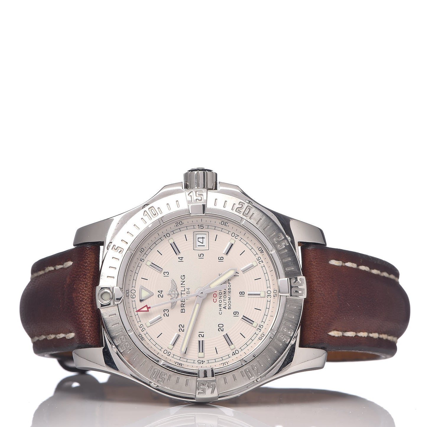 Stainless Steel Calfskin 41mm Colt II Chronometer Automatic Watch A17380