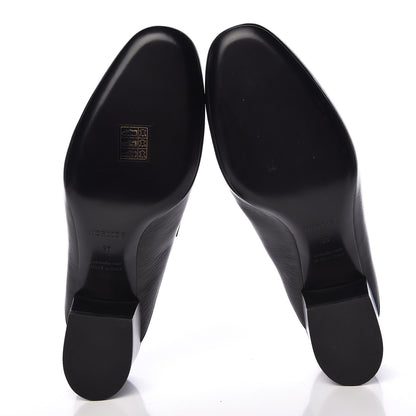 Hermes Goatskin Paradis Mules 39 Black 5 of 8