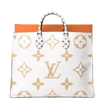 Louis Vuitton Monogram Giant Onthego GM Kaki Beige 13 of 13