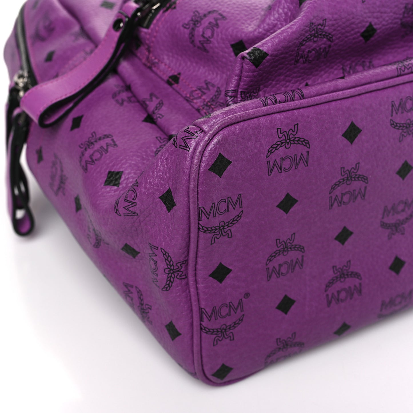 Visetos Medium Sprinkle Stud Stark Backpack Purple