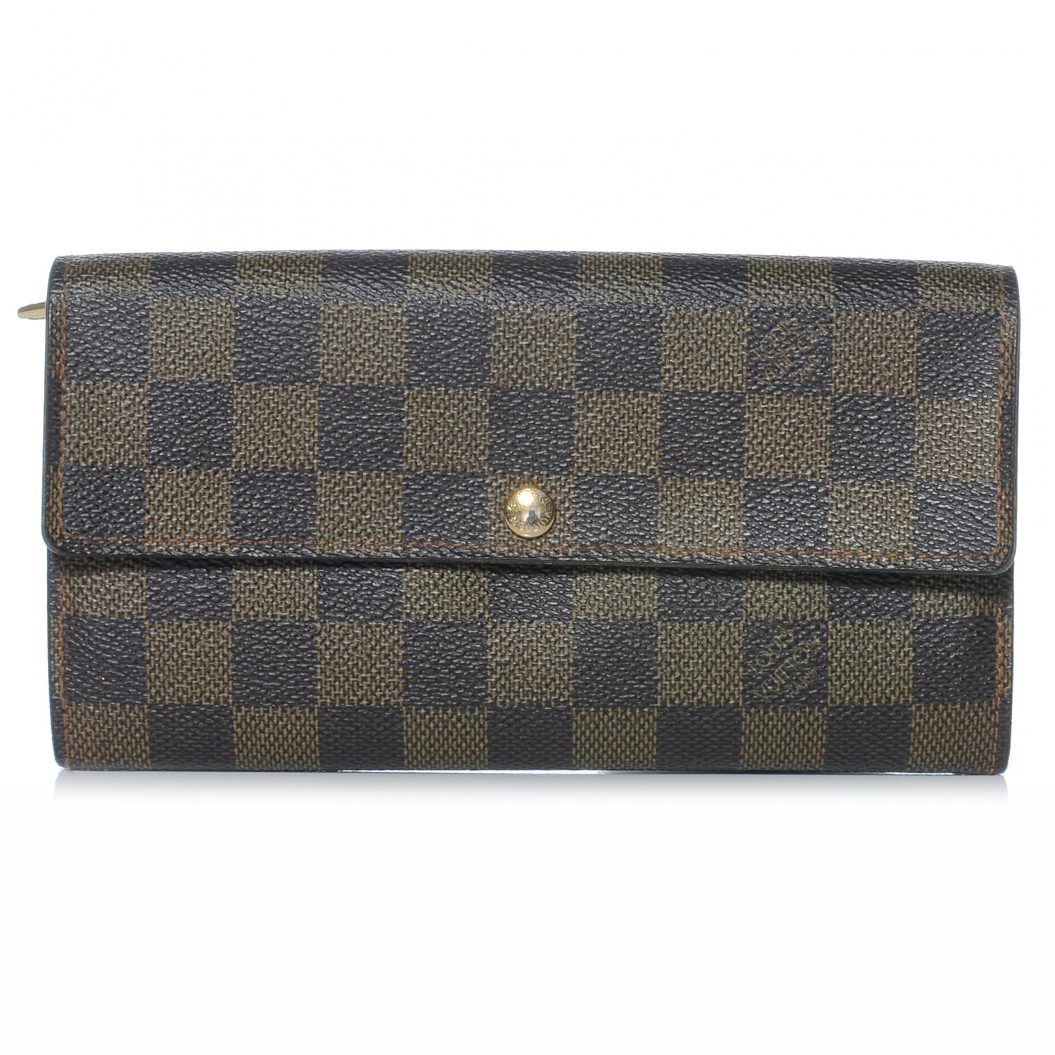 Louis Vuitton Damier Ebene Sarah Wallet 1 of 6