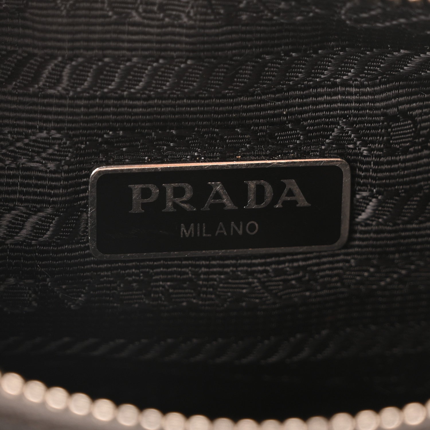Prada Nylon Re-Edition 2005 Shoulder Bag Black 6 of 11