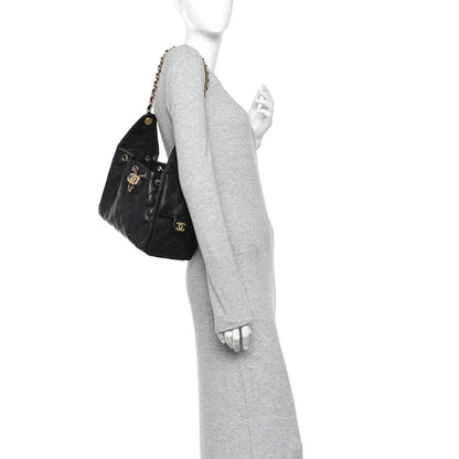 Chanel Caviar Quilted Small Chanel 25 Handbag Black 2 of 10