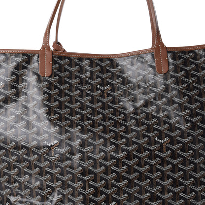 Goyard Goyardine Saint Louis GM Black Gold 9 of 9