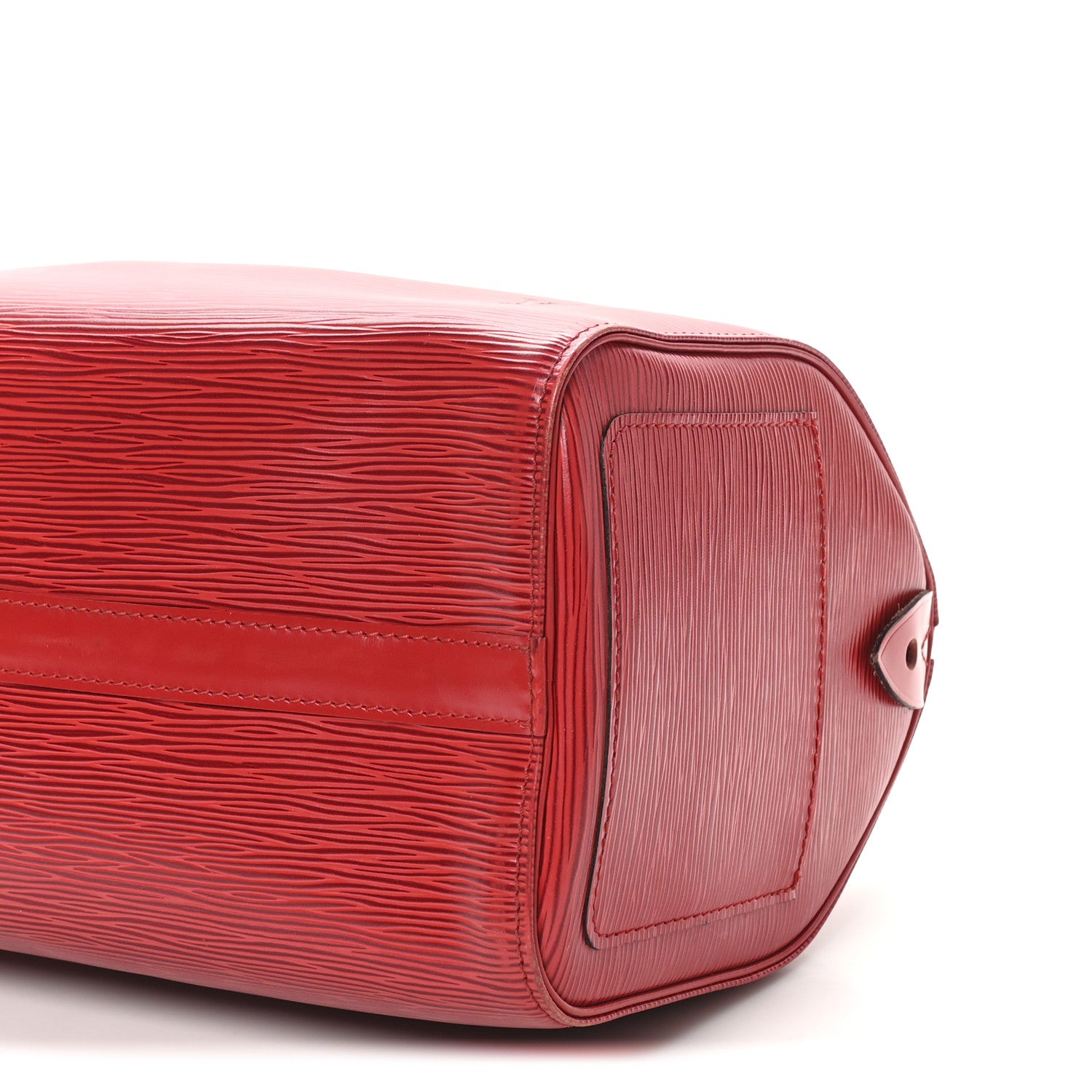 Louis Vuitton Epi Speedy 25 Castillan Red 10 of 10