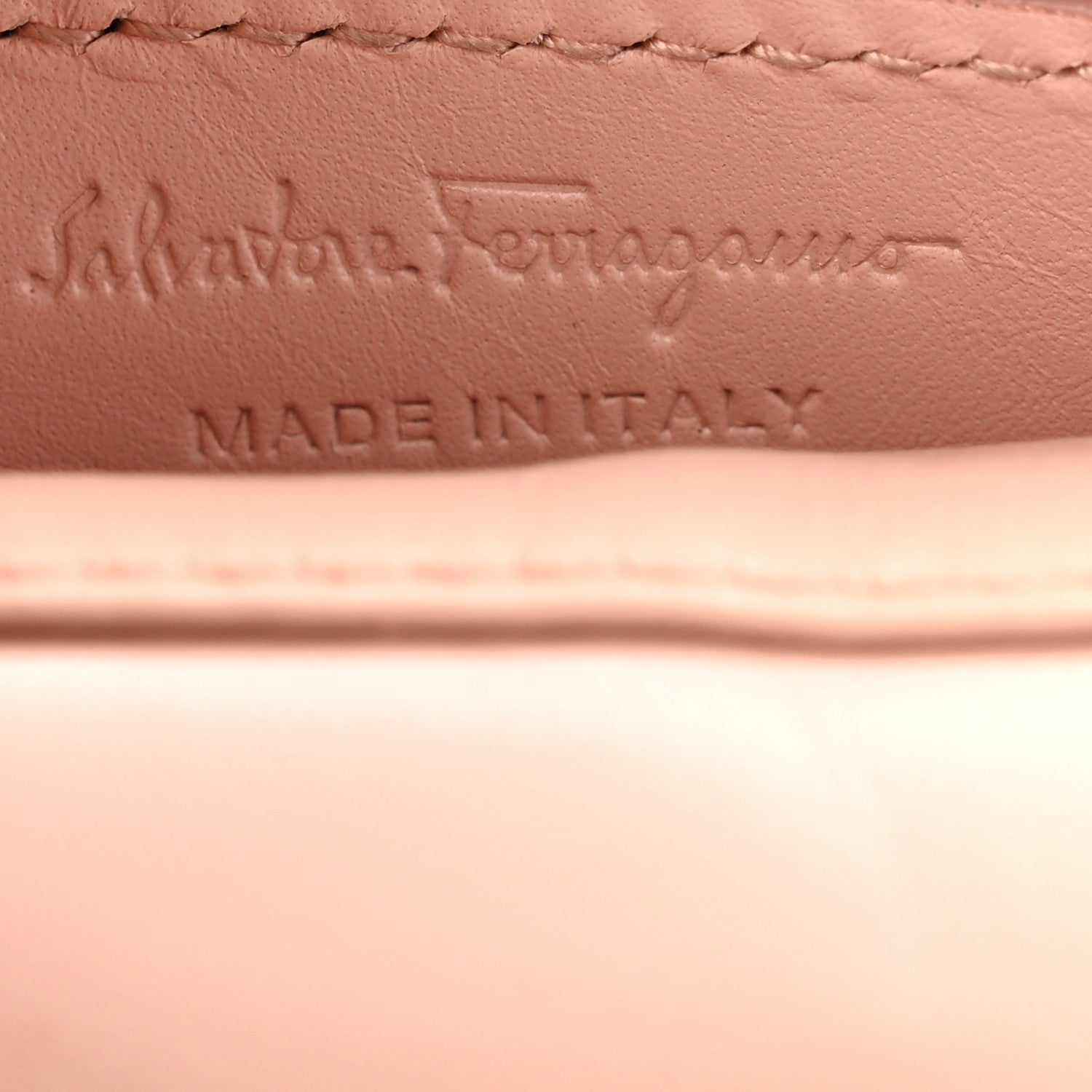 Salvatore Ferragamo Calfskin Vela Crossbody Flap Bag Antique Rose 7 of 12